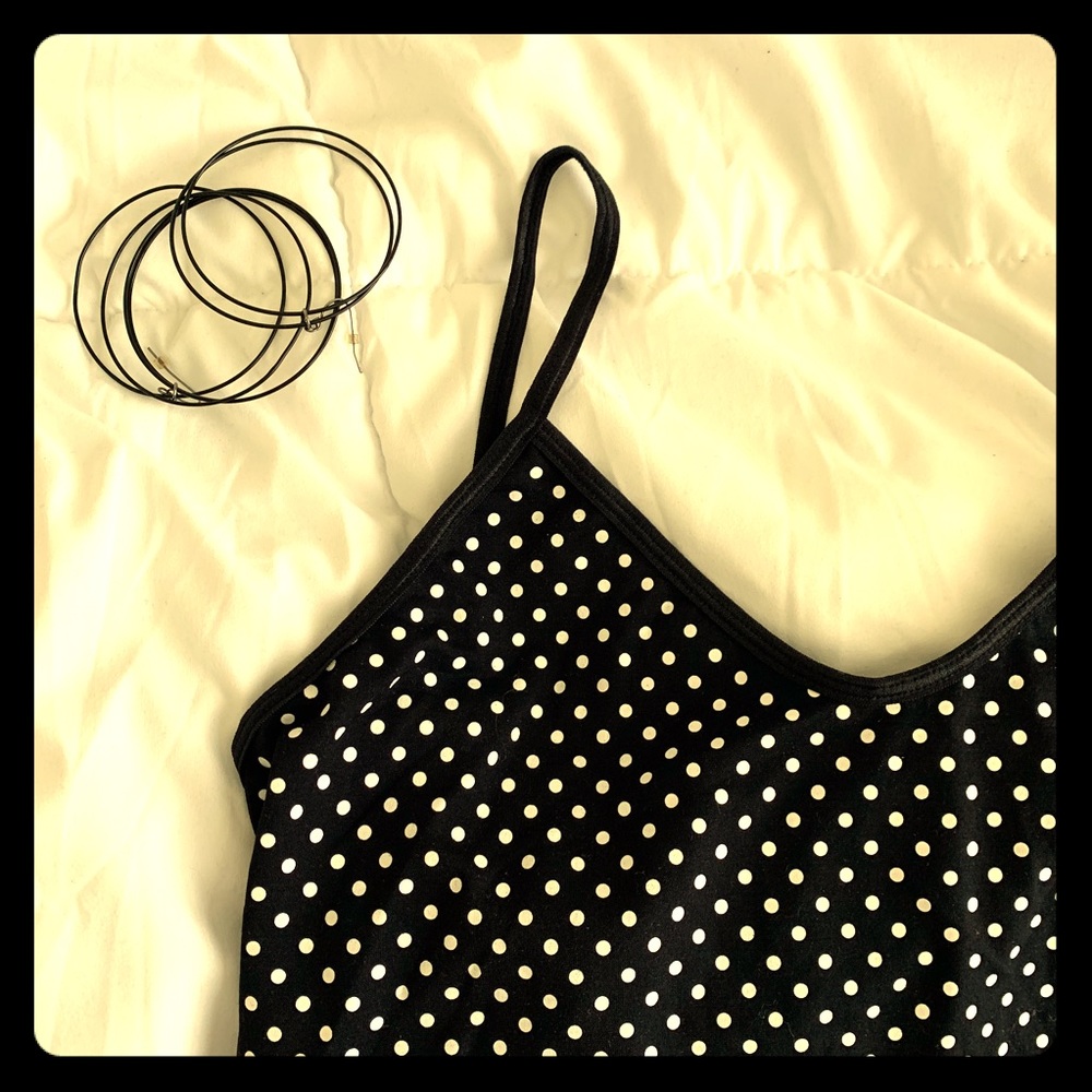 🍃Reversible Polka Dot Tank Top